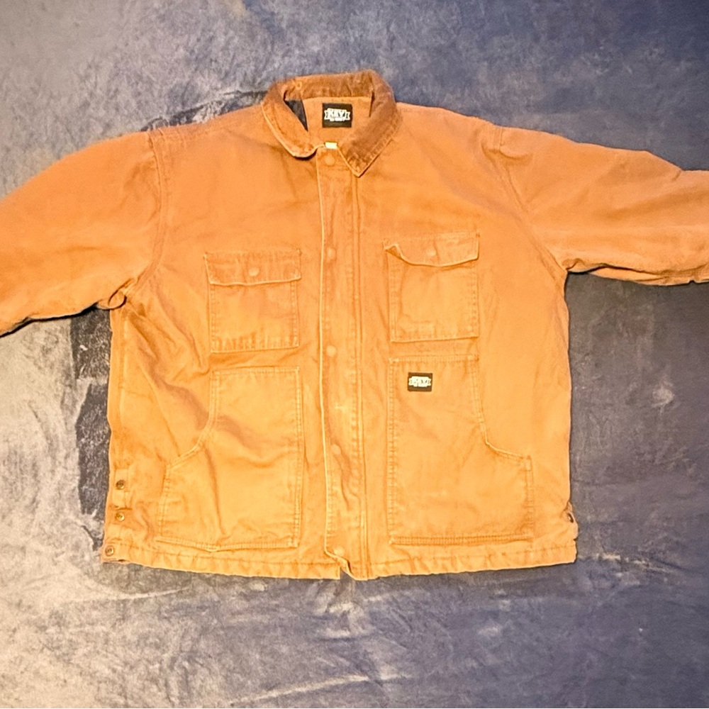 Rugged Tan Military Field Jacket
